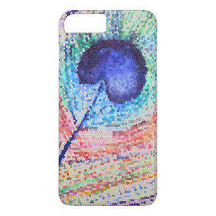 Peacock feather Apple iPhone 8/7, Barely There iPhone 8 Plus/7 Plus Case