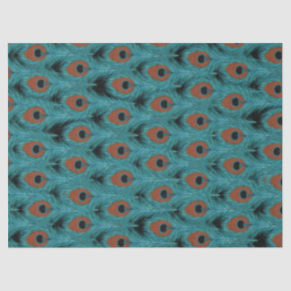 Peacock Feather Art Peacocks Feathers Artwork Tissue Paper