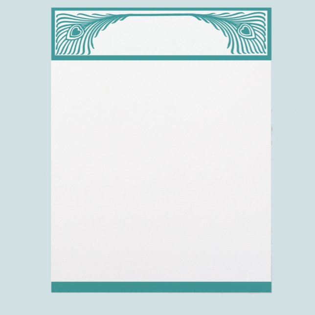 Peacock Feather  Border Customizable (Creator Uploaded)