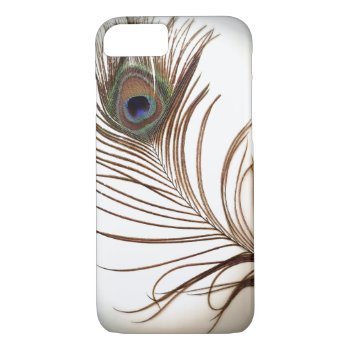 Peacock Feather Iphone 8/7 Case by theunusual at Zazzle