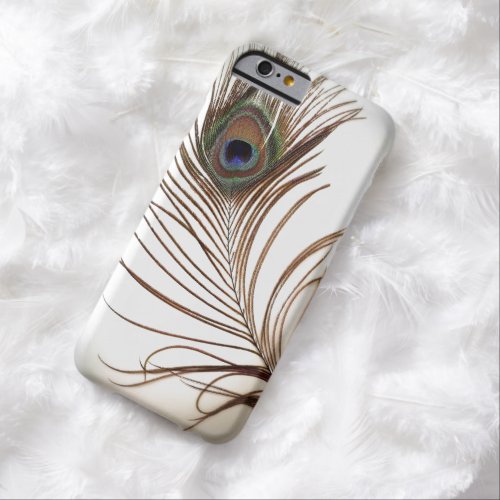 Peacock Feather Barely There iPhone 6 Case