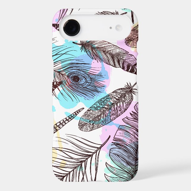 Peacock Feather Case-Mate iPhone Case (Back)