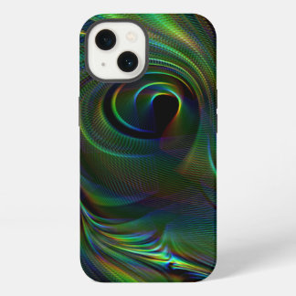 Peacock feather color Tough Xtreme iPhone Case