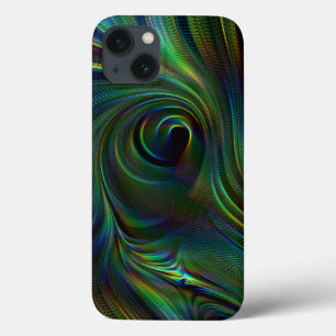 Peacock feather color Tough Xtreme iPhone Case