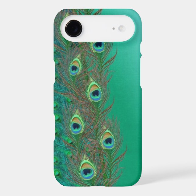 Peacock feather design iPhone 5 cases (Back)
