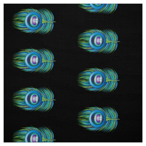 Peacock Feather Fabric