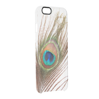 Peacock Feather iPhone 6 Clear Case