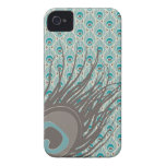 Peacock Feather Iphone Case at Zazzle