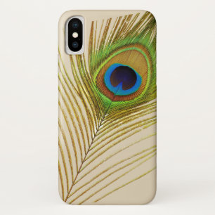 Peacock feather iPhone Case