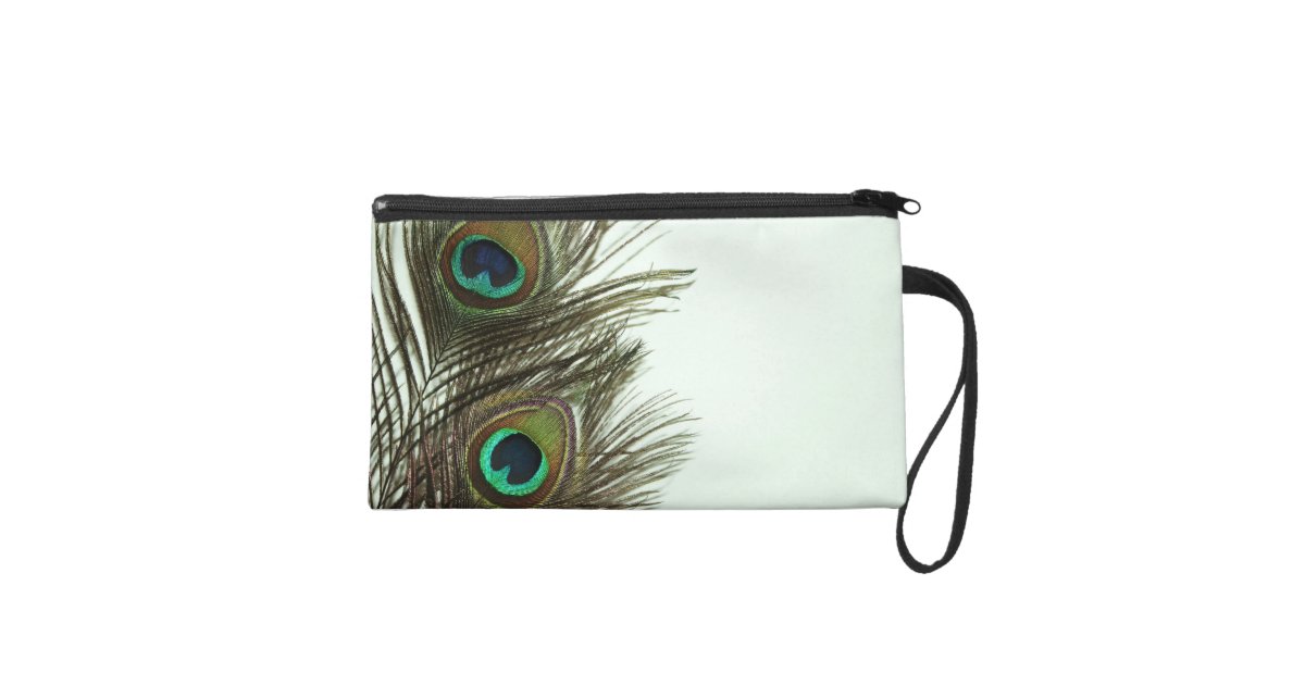 Peacock Feather Makeup Bag | Zazzle.com