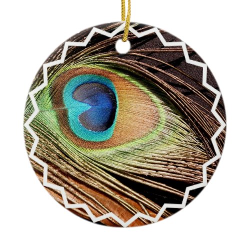 Peacock Feather Ornament