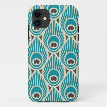 Peacock Feather Pattern Iphone 5 Case by VNDigitalArt at Zazzle