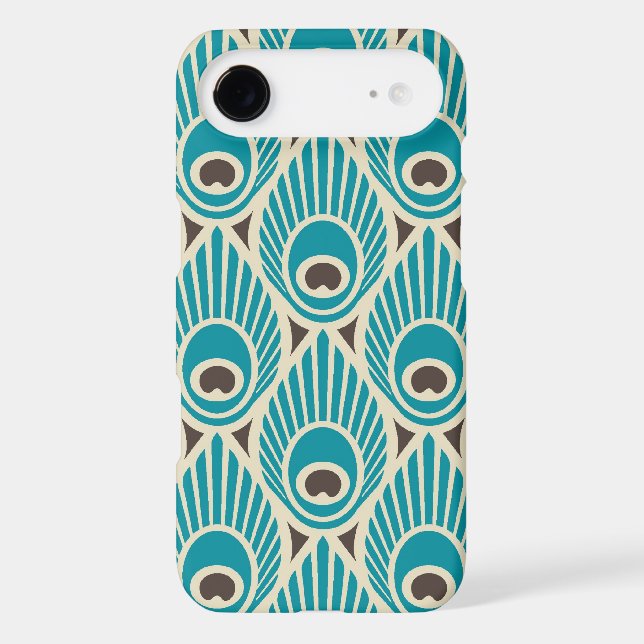Peacock Feather Pattern iPhone 6 case (Back)