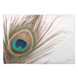 Peacock Feather Placemat