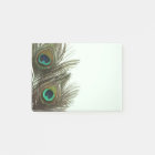 Peacock Feather Post-It Notes