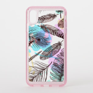 Peacock Feather Speck iPhone XS Max Case