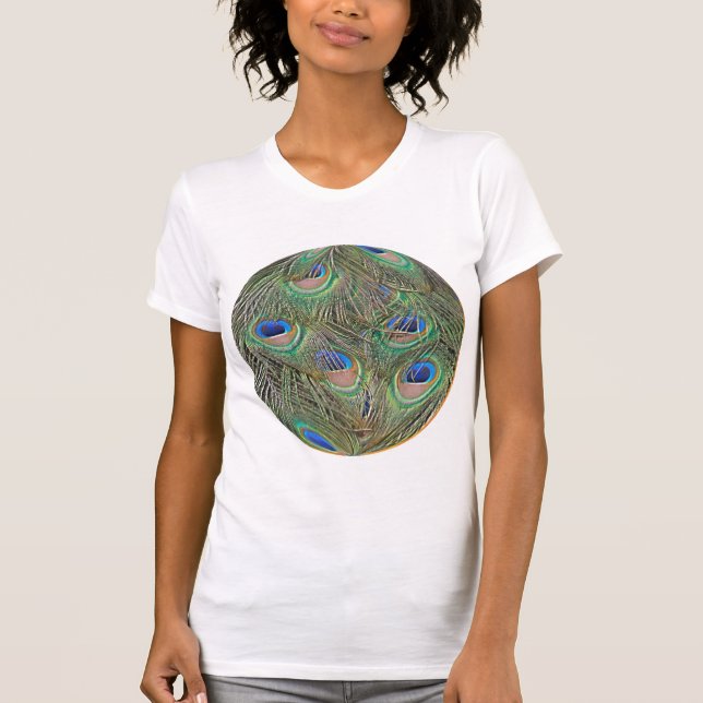 peacock feather T-Shirt (Front)