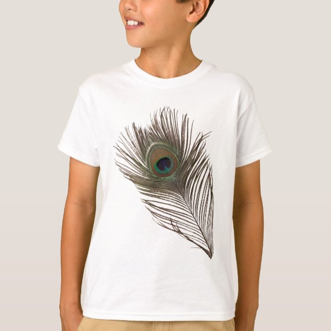Peacock feather T-Shirt (Front)