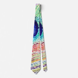 Peacock Feather T  Tie