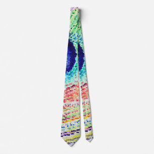 Peacock Feather T Tie