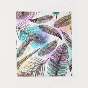 Peacock Feather Tapestry