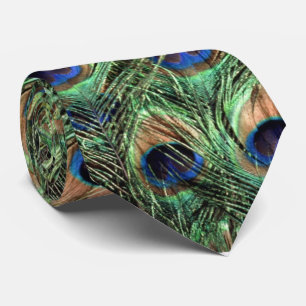 Peacock Feather Tie