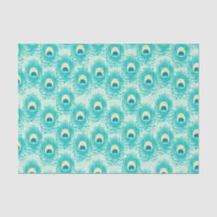 Peacock Feather Tissue Paper