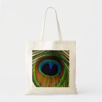 Peacock Feather Tote Bag by mvdesigns at Zazzle