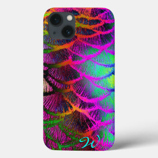 Peacock Feathers 1-3 Options iPhone 13 Case