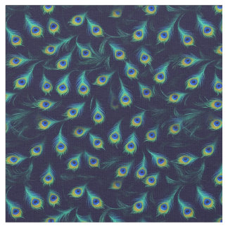 Peacock Feathers - 1 Fabric