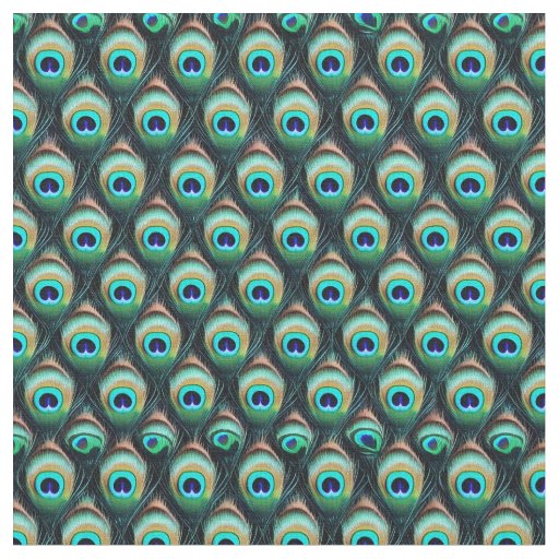 Peacock Feathers - 2 Fabric