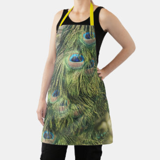 Peacock Feathers Apron