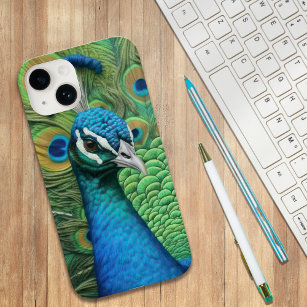 Peacock Feathers Case-Mate iPhone 14 Case