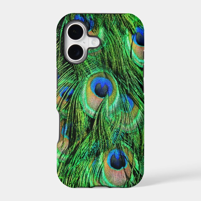 Peacock Feathers Case-Mate iPhone Case (Back)