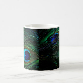 Peacock Feathers Coffee Mug
