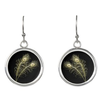 Peacock Feathers Earrings