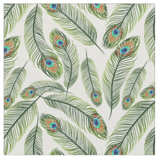 Peacock Feathers Fabric