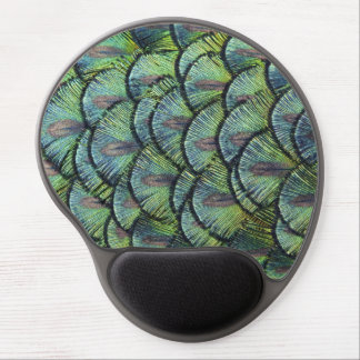 Peacock Feathers Gel Mousemat Mouse Pad