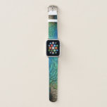 Peacock Feathers I Colorful Abstract Nature Design Apple Watch Band