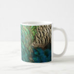 Peacock Feathers I Colorful Abstract Nature Design Coffee Mug