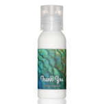 Peacock Feathers I Colorful Abstract Nature Design Hand Lotion
