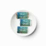 Peacock Feathers I Colorful Abstract Nature Design Hershey's Miniatures