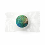 Peacock Feathers I Colorful Abstract Nature Design Life Saver® Mints