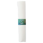 Peacock Feathers I Colorful Abstract Nature Design Napkin Bands