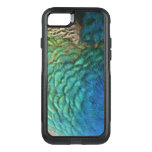 Peacock Feathers I Colorful Abstract Nature Design OtterBox Commuter iPhone SE/8/7 Case