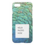 Peacock Feathers I Colorful Abstract Nature Design iPhone SE/8/7 Case