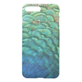 Peacock Feathers I Colorful Abstract Nature Design iPhone 8 Plus/7 Plus Case