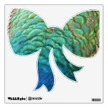 Peacock Feathers I Colorful Abstract Nature Design Wall Sticker