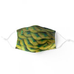 Peacock Feathers II Colorful Nature Adult Cloth Face Mask