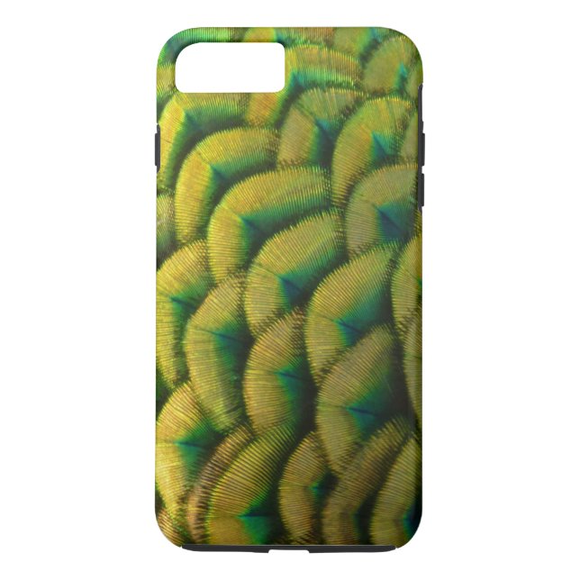 Peacock Feathers II Colorful Nature Case-Mate iPhone Case (Back)